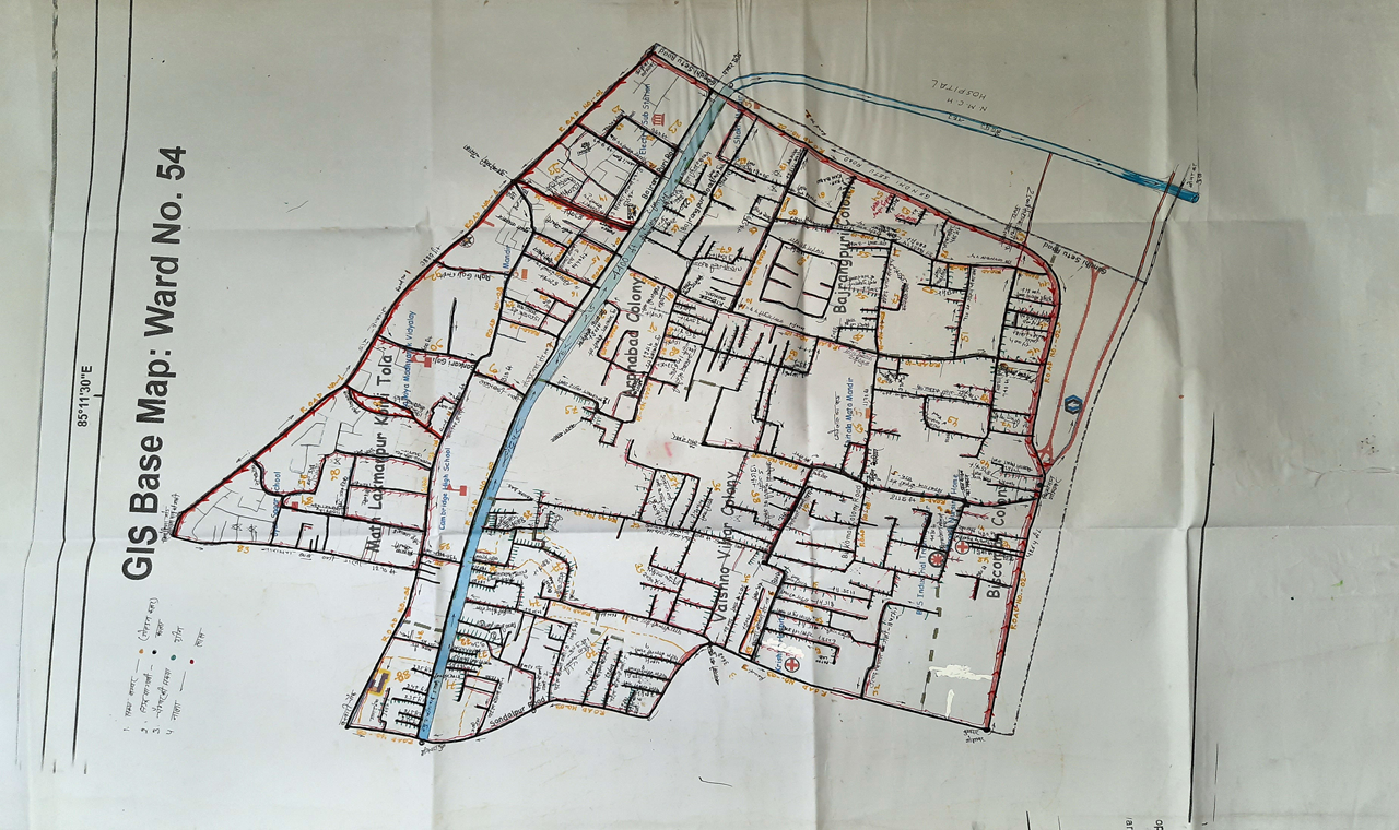 Ward - 54 Map