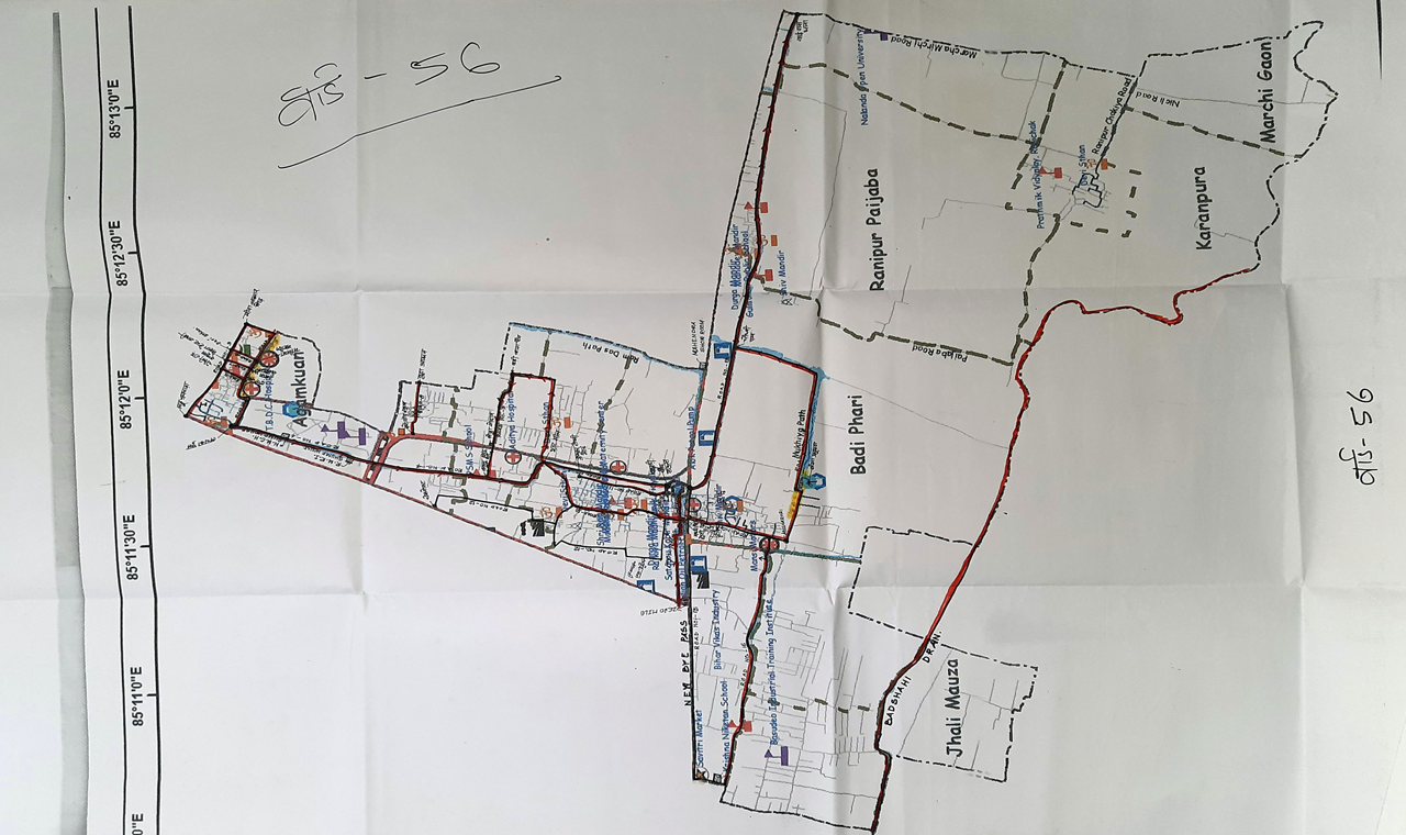 Ward - 56 Map