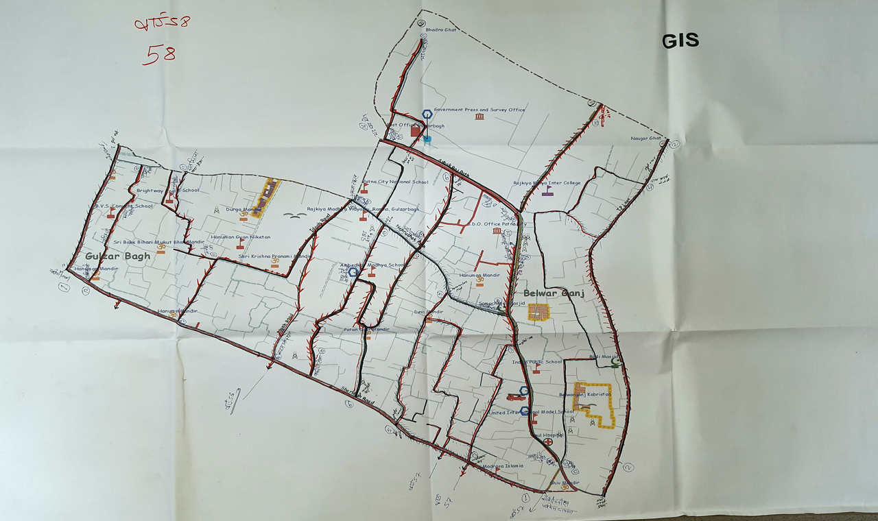 Ward - 58 Map