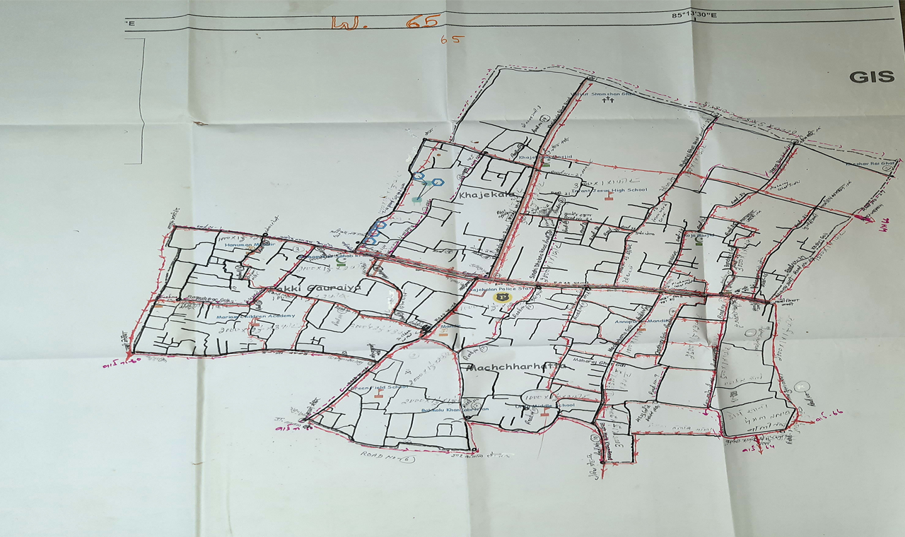 Ward - 65 Map