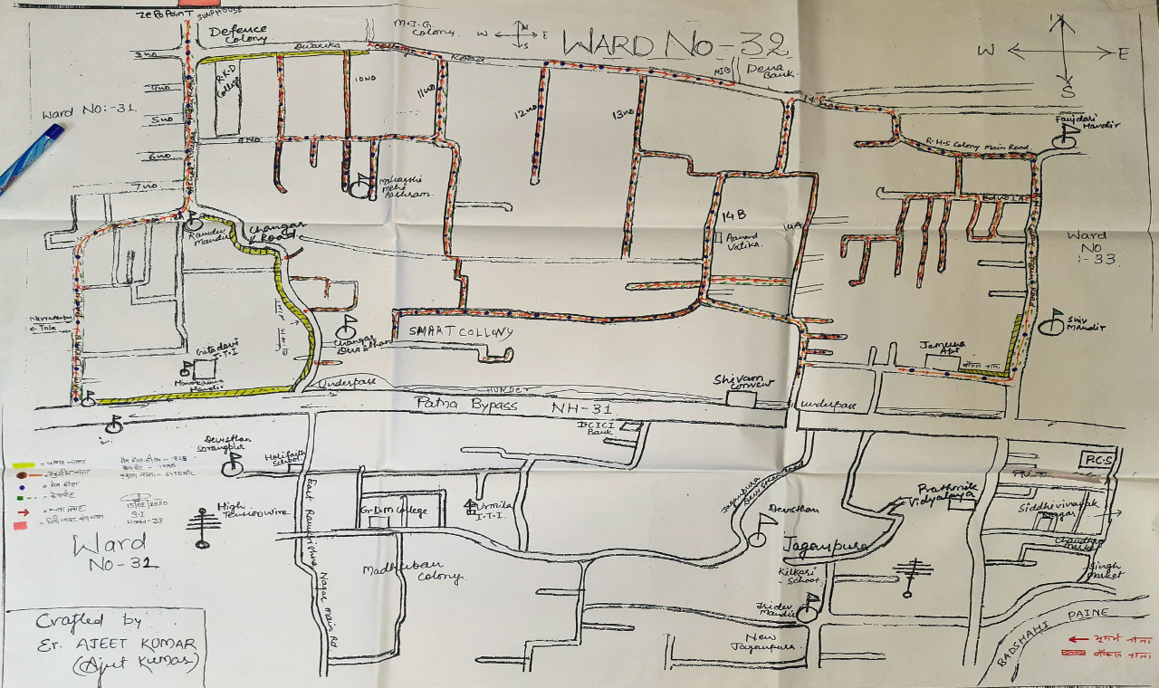 Ward - 32 Map