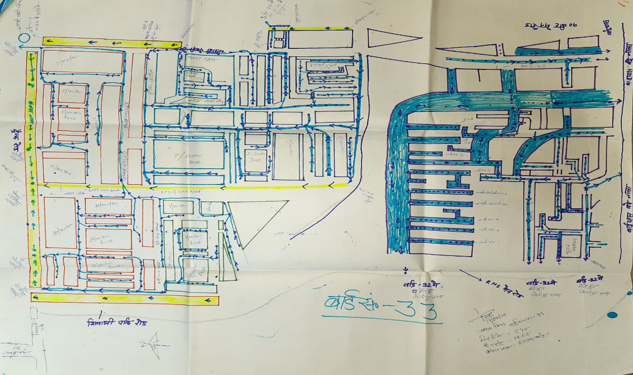 Ward - 33 Map