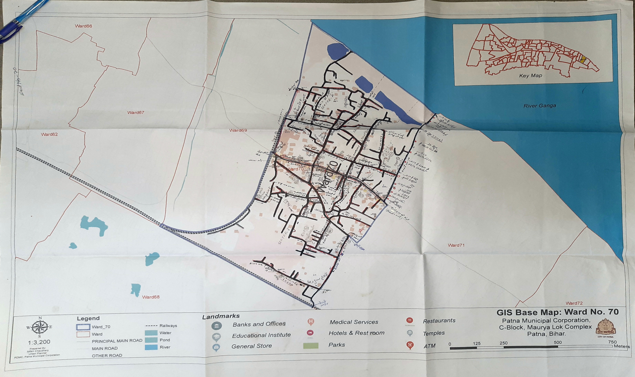 Ward - 70 Map