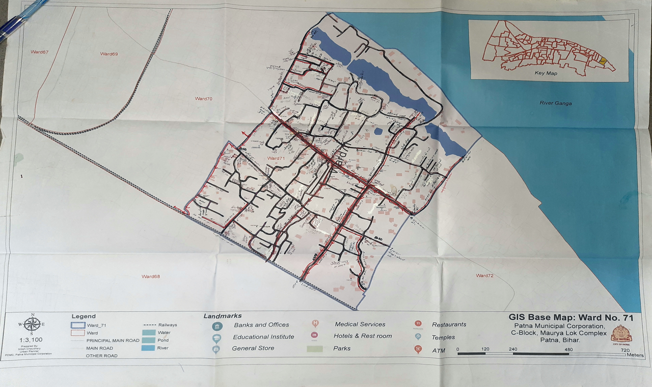 Ward - 71 Map